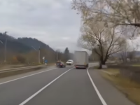 Șoferul care a evitat o tragedie pe o șosea din Suceava este pilot de raliuri. VIDEO