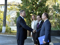 Preşedintele Iohannis se întâlneşte la Cotroceni cu premierul Orban şi cu miniştrii de Finanţe şi de Externe