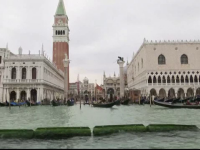 Pagube uriașe la Veneția, în urma inundațiilor. 
