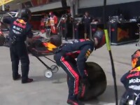 Momentul în care mecanicii Red Bull doboară recordul mondial la schimbat pneuri