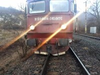 Tren de călători deraiat în Arad