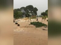 Morți și pagube materiale uriașe din cauza inundațiilor, în Franța și Italia