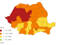 Coronavirus România, situația de județe