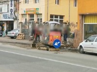 Polițist din Lugoj, înjunghiat de un trecător căruia i-a cerut să-şi pună masca de protecție