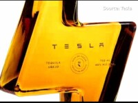 Elon Musk a scos pe piață Tesla Tequila și a vândut rapid toată producția. Cât costă o sticlă