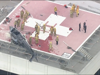 Un elicopter care transporta o inimă pentru transplant s-a părbușit pe acoperișul spitalului