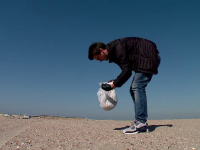 Campanie de strângere a gunoaielor pe litoral