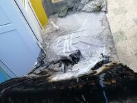 Incendiu violent la Spitalul Judeţean Piatra Neamţ