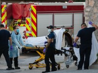 Peste 2.400 de morţi în 24 de ore în Statele Unite, cel mai ridicat bilanţ în şase luni