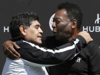 Reacția lui Pele, după decesul lui Maradona: 