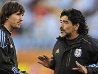 Mesajul postat de Lionel Messi, după decesul lui Maradona: 