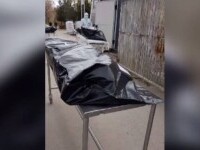 Morga spitalului din Galați este neîncăpătoare. Trupurile celor răpuși de Covid-19, ținute în curte, în așteptarea rudelor