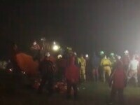 Un bărbat blocat într-o peșteră a fost salvat după două zile, în UK