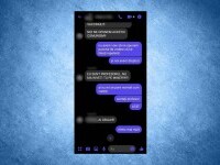 Ce mesaje le trimitea elevilor profesorul antivaccinist din Iași: ”Marș idiotule”. GALERIE FOTO