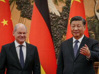 Olaf Scholz și Xi Jinping