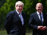 boris johnson, olaf scholz