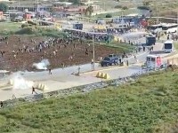Manifestație pro-palestiniană, dispersată cu gaze lacrimogene în apropierea bazei NATO Incirlik