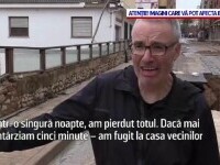 Mărturia unui sinistrat din Spania refugiat la vecini: „Dacă întârziam doar cinci minute, noi nu am mai fi fost pe lume”