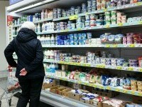 Majorări serioase de prețuri în România, pe fondul inflației în creștere. Alimentele care s-au scumpit cel mai mult