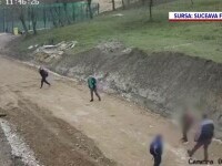 Caz șocant în județul Suceava. Un bărbat, filmat când îl bătea cu sălbăticie pe unul dintre colegii de școală ai fiului său