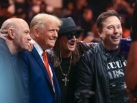 donald trump, elon musk, kid rock, dana white