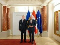 Cătălin Predoiu s-a întâlnit cu omologul austriac. Au vorbit despre următoarea reuniune importantă pentru dosarul Schengen