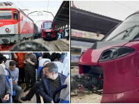 Primul tren electric cumpărat de România în ultimii 20 de ani s-a stricat la o zi după ce a fost inaugurat de Ciolacu 