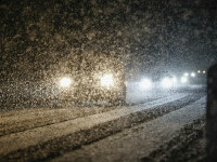 Europa, sub zăpadă. Ninsorile abundente provoacă perturbări ale traficului în Germania şi Franţa. Turnul Eiffel, închis