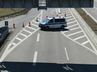 Cum a fost oprit un șofer care circula pe contrasens pe autostradă de polițiștii din Germania