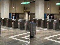 Agent de pază, lovit în față de un bărbat la stația de metrou Piața Unirii 2. Poliția s-a autosesizat