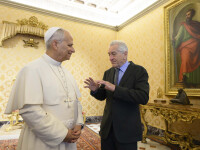 Papa Leon al XIV-lea l-a primit pe Robert De Niro la Vatican. „Familia mea are origini italiene