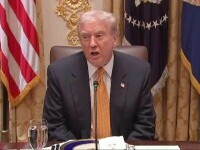 Donald Trump: ”Se întâmplă să-mi placă poporul român, cred că este minunat. Relația cu România este foarte bună”