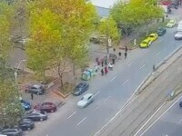 Femeia electrocutată de un cablu al rețelei de tramvai din București a murit. Era internată la Spitalul Pantelimon