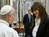 Monica Bellucci, apariție de senzație la Vatican. Zeci de vedete de la Hollywood s-au întâlnit cu Papa Leon | GALERIE FOTO