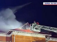 Incendiu Delta Dunării pensiune