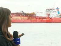 Final de criză la granița României. Incendiul de la nava plină cu GPL a fost stins. Locuitorii din Plauru pot reveni acasă