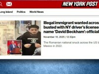 Un român care ar fi furat o brățară cu diamante, prins în SUA. Avea un permis de conducere pe numele lui David Beckham