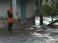 Cod galben de inundații în șase județe. Hidrologii avertizează asupra creșterii debitelor