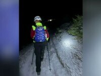 Un turist străin este căutat de mai mult de 24 de ore în Munții Bucegi. Rucsacul său a fost găsit în Valea Țigănești