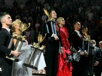 Andreea Matei și Rareș Cojoc, perechea de aur a dansului sportiv românesc, admirată pe podiumurile lumii