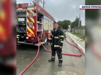 Un pompier speriat că va fi bătut din nou de cămătari a amenințat două femei cu pistolul și a plecat cu 20 de lei