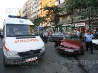 Accident in lant la Timisoara: cinci masini dintr-o lovitura