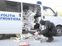 Pachete de tigari de contrabanda confiscate in Mures!