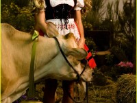 Heidi Klum si-a lasat mustata