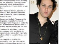 Nepotul lui Elvis Presley se apuca de cantat!