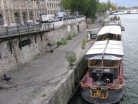 Bataie cu bulgari in mijlocul Senei!