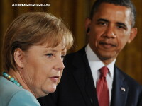 Angela Merkel si Barack Obama