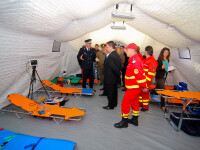 ISU Cluj a primit un „spital de campanie” ce poate trata 40 de raniti concomitent