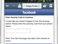 facebook login