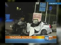 accident masina romani Italia